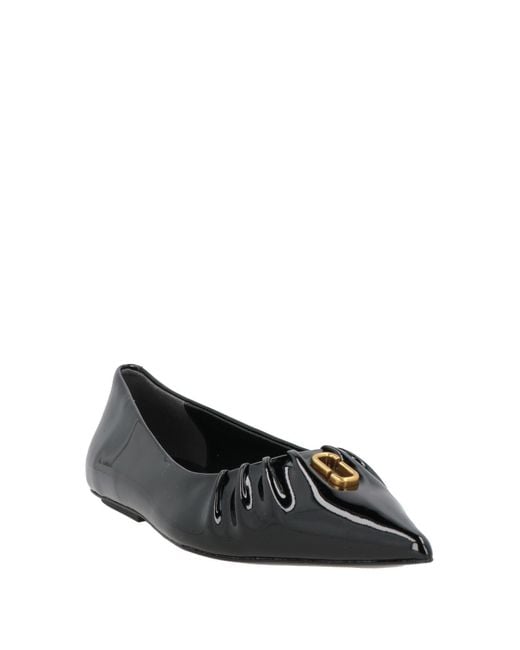 Marc Jacobs Black Ballet Flats