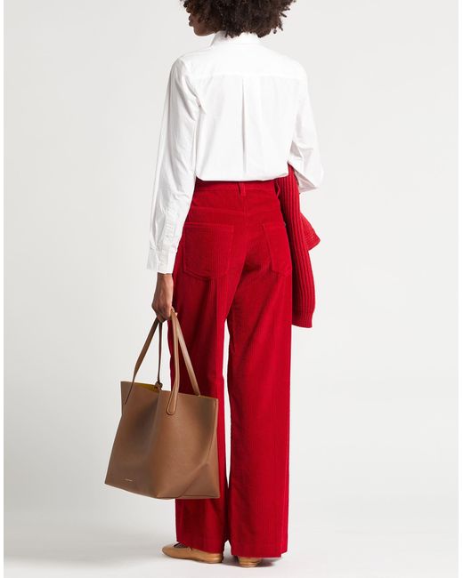 Brunello Cucinelli Red Pants