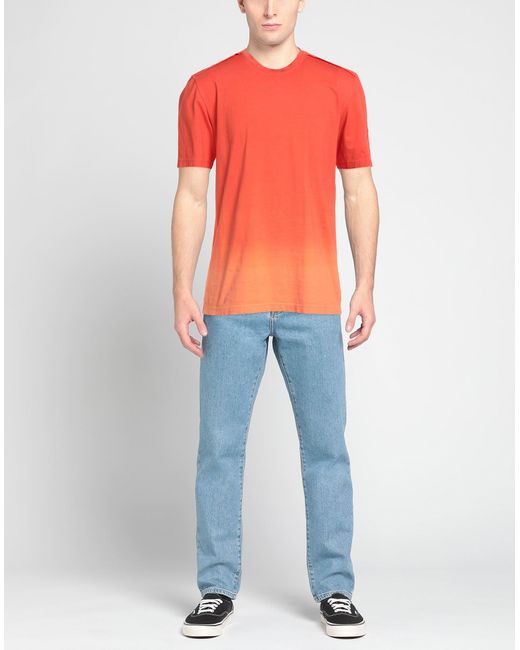 Premiata Orange T-shirt for men