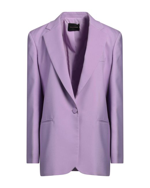 ANDAMANE Purple Blazer Polyester