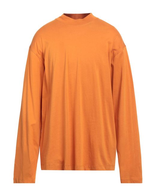 Dries Van Noten Orange T-shirt for men