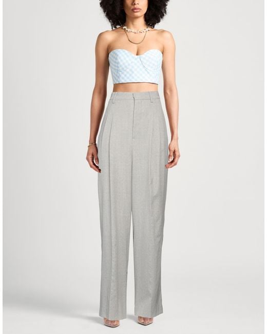 AMI Gray Pants Virgin Wool