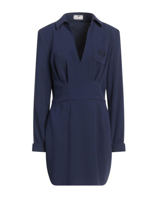 Elisabetta Franchi Blue Mini-Kleid