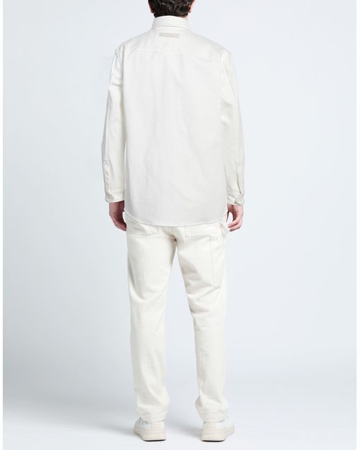 Zegna White Denim Outerwear for men