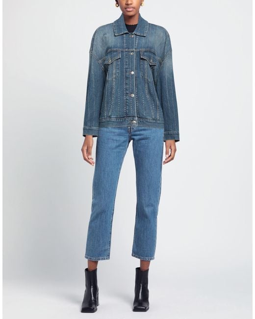 Stella McCartney Blue Denim Outerwear