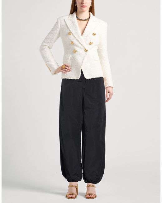 Alaïa Blue Pants Polyamide