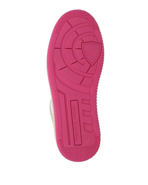 Philippe Model Pink Sneakers