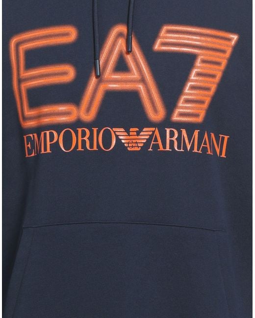 EA7 Blue Sweatshirt for men