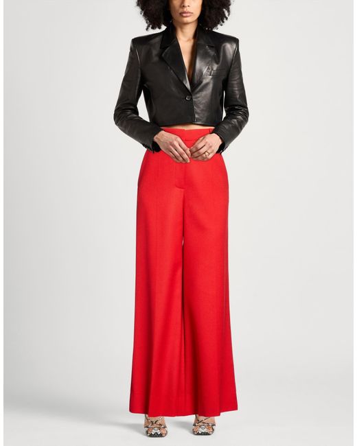Stella McCartney Red Pants