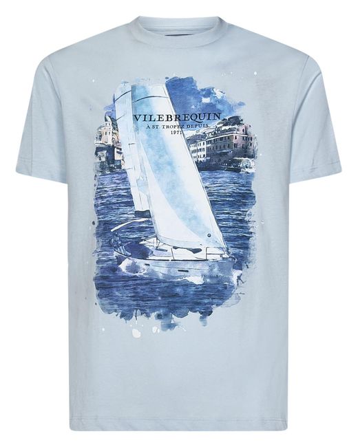 T-shirt Vilebrequin pour homme en coloris Blue