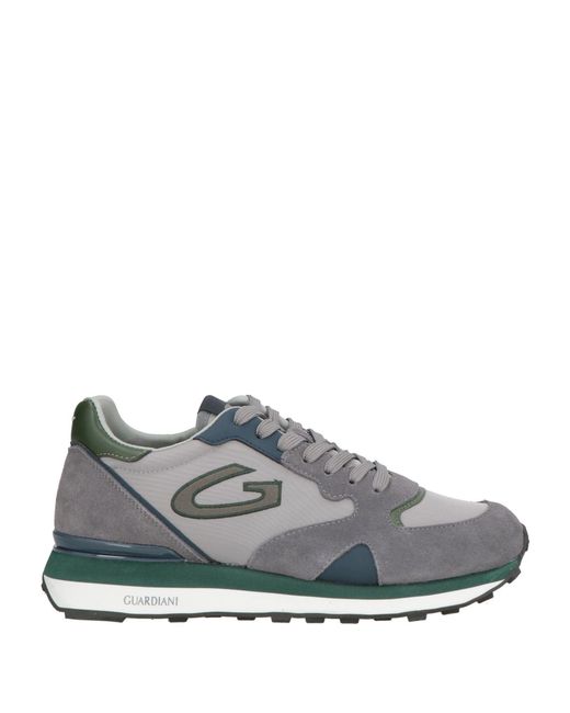 Alberto Guardiani Gray Trainers for men
