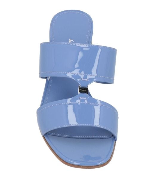 Ferragamo Blue Sandals
