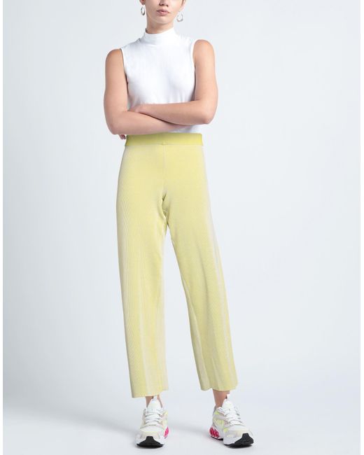 Panicale Yellow Pants Cotton