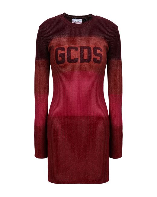 Gcds Red Mini Dress