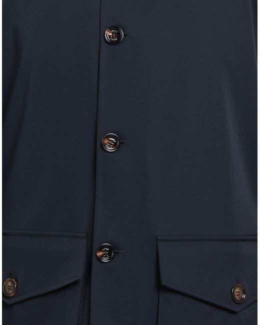 KIRED Blue Jacket Polyamide, Elastane for men