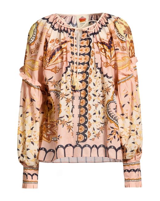 Farm Rio Pink Top