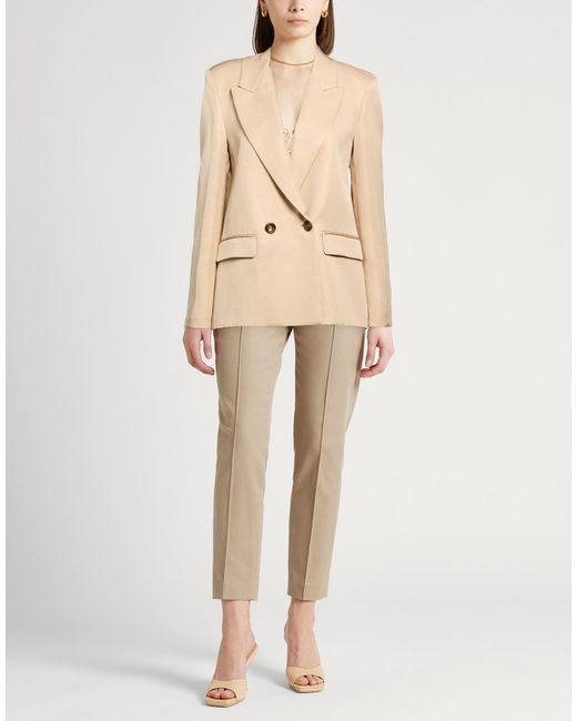 Liu Jo Natural Blazer Acetate, Polyester