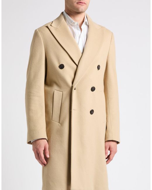 Brian Dales Natural Coat Wool, Polyamide for men