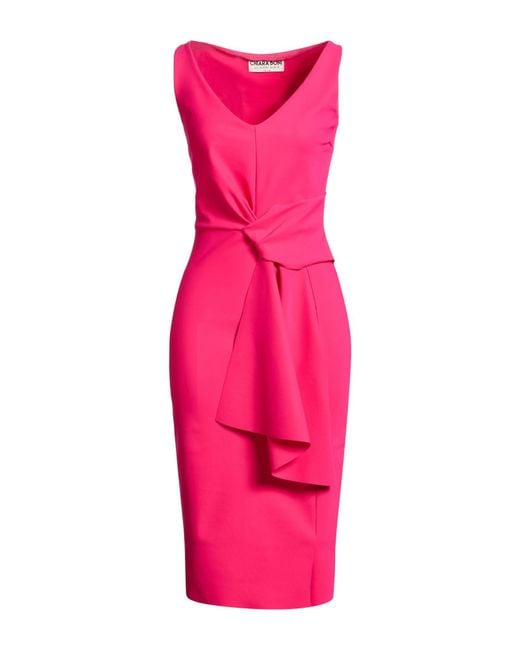 La Petite Robe Di Chiara Boni Pink Midi Dresses