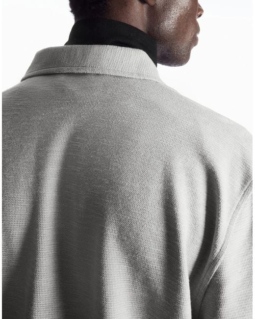 Camisa COS de hombre de color Gray