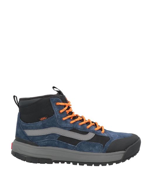 Vans Blue Slate Sneakers Soft Leather, Textile Fibers for men