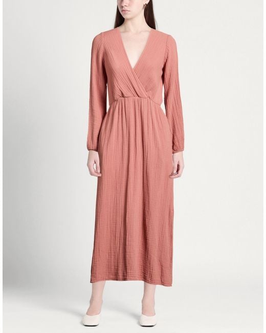 Xirena Pink Maxi Dress Cotton
