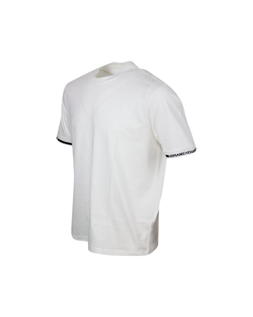 T-shirt Armani Exchange pour homme en coloris Gray