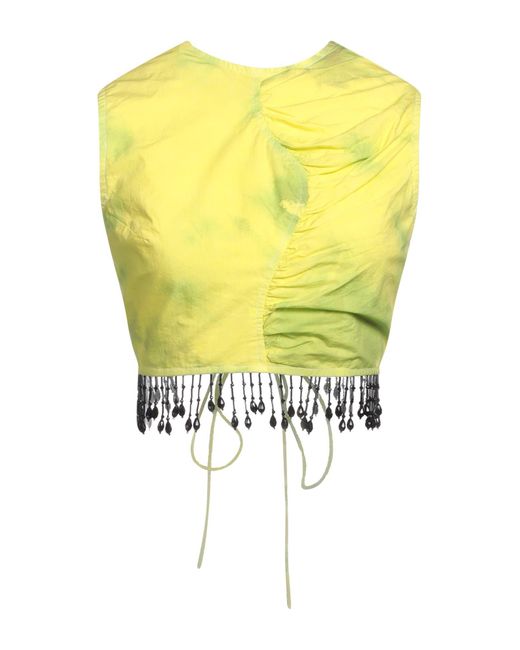 Ganni Yellow Top