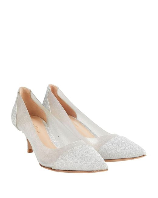 Gianvito Rossi White Pumps Leather, Pvc