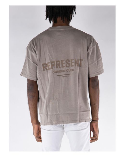 Represent T-shirts in Gray für Herren