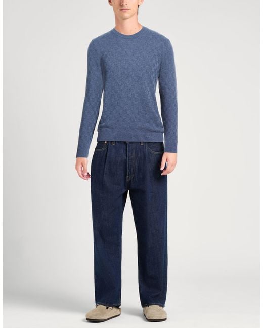 Pullover di Messagerie in Blue da Uomo
