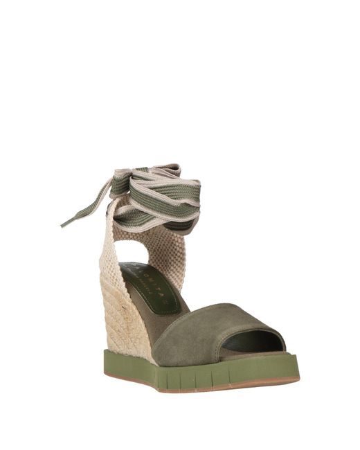Palomitas By Paloma Barcelo' Metallic Sandals Leather