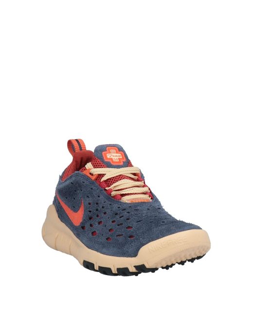 Nike Blue Free Run Trail Shoes for men