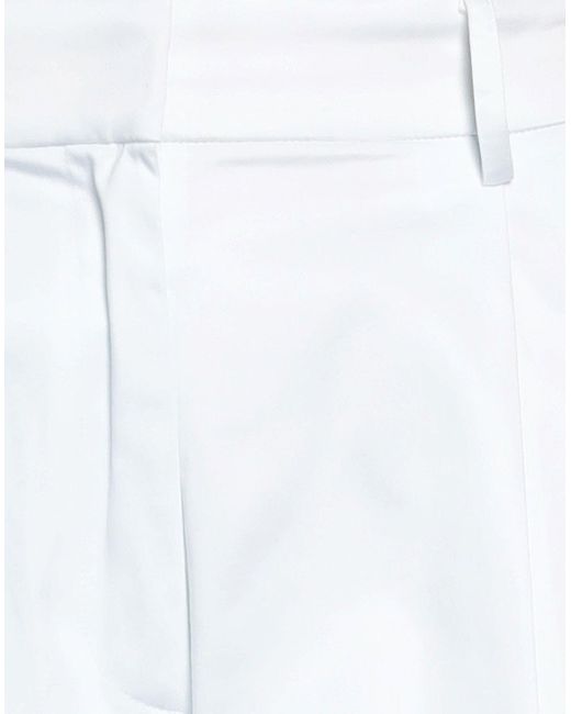 MEIMEIJ White Pants Cotton, Elastane