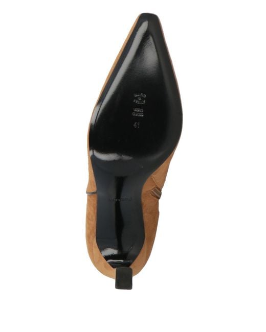 Pollini Brown Ankle Boots