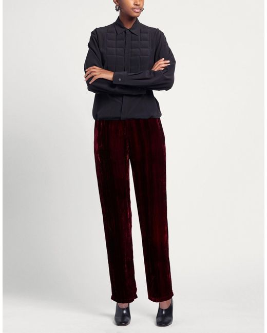 BIANCO LEVRIN Purple Trouser