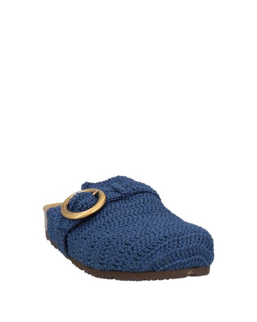 Maliparmi Blue Mules & Clogs