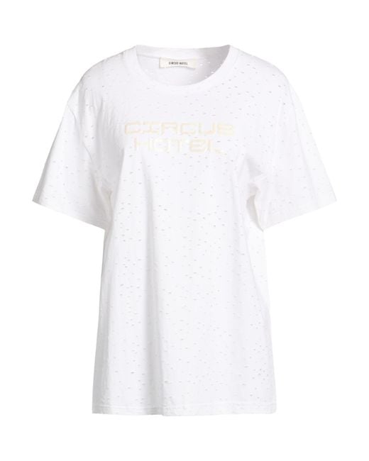 Circus Hotel White T-Shirts
