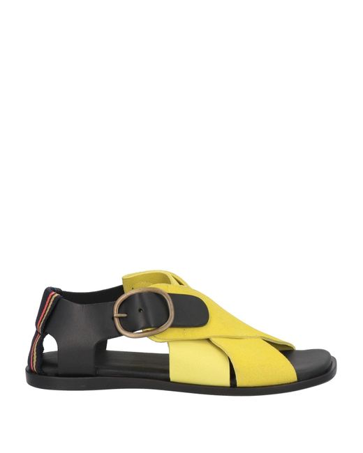 Paul Smith Yellow Sandals