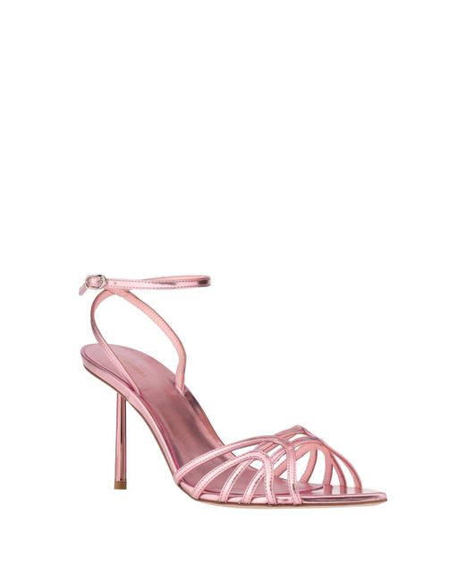 Le Silla Pink Sandals Leather