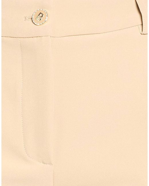 Blugirl Blumarine Natural Pants Polyester, Elastane