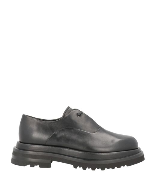 Giorgio Armani Gray Lace-up Shoes for men