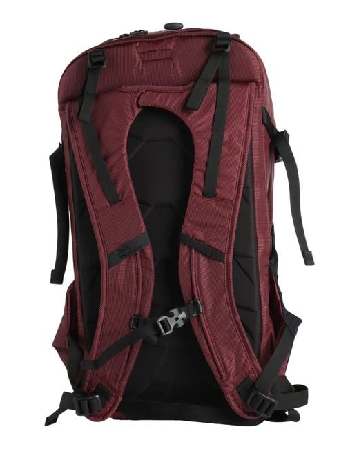 Jack Wolfskin Red Backpack Polyamide, Cordura
