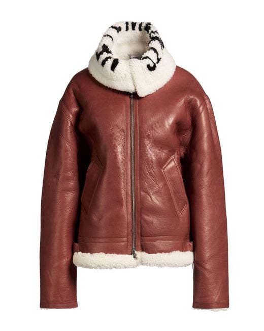 Vetements Red Light Jacket Lambskin