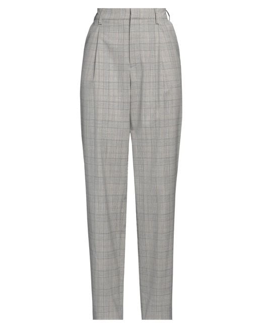 Zadig & Voltaire Gray Pants Wool