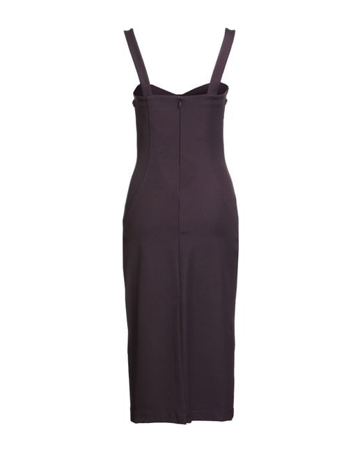 Vestido Midi Versace Jeans Couture de color Purple