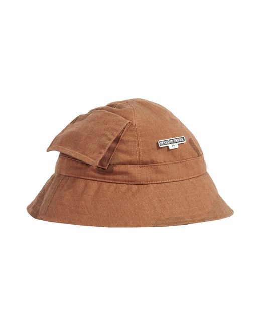 MARINE SERRE Brown Hat for men