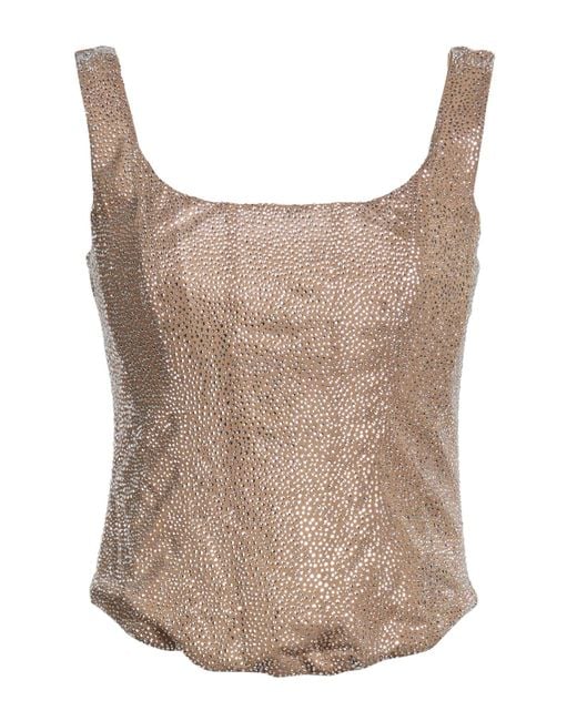 GIUSEPPE DI MORABITO Brown Tops