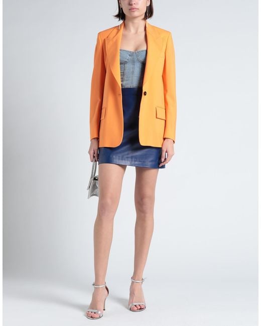 MSGM Orange Blazer