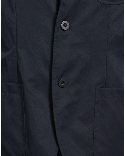Slowear Blue Midnight Blazer Polyester for men